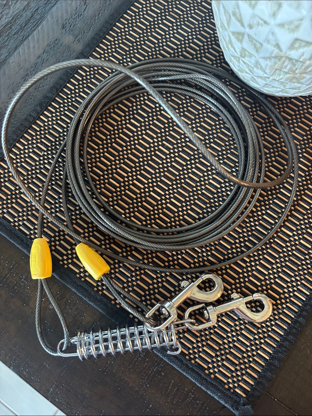 NWOT 20ft Petbobi Dog Tie out Cable